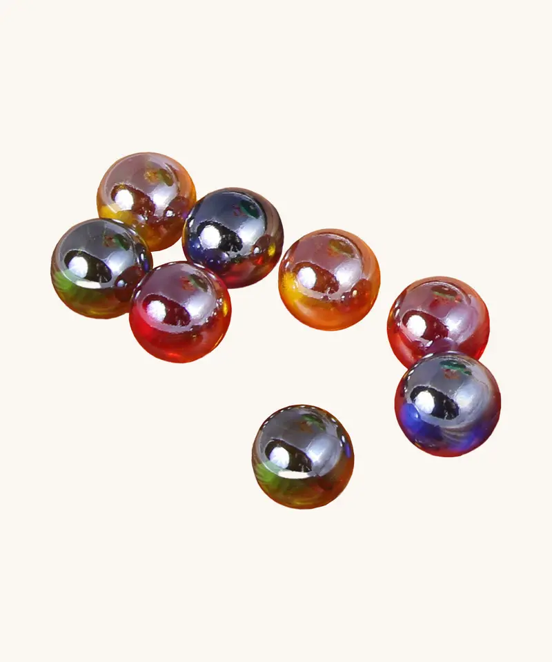 Beck 8 Glass Marbles - 13Mm 1