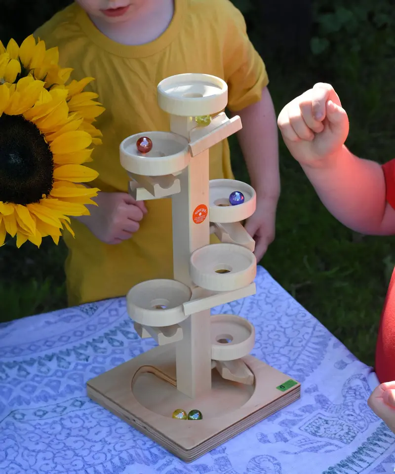 Beck Marble Run Plate Tower 2