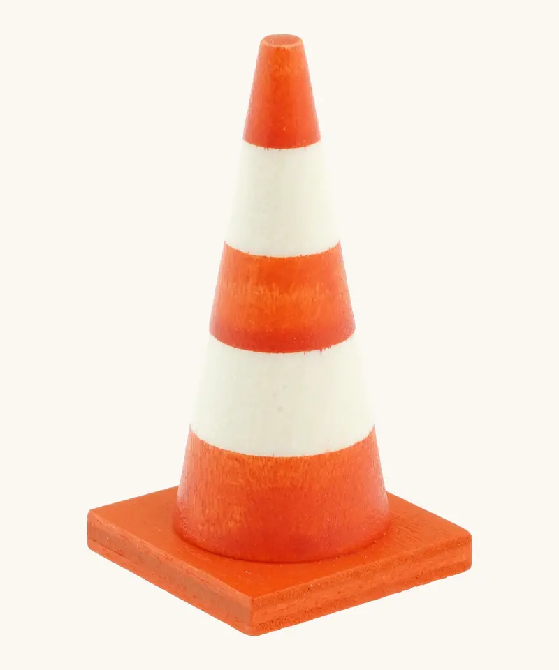 Beck Mini Wooden Traffic Cone 1