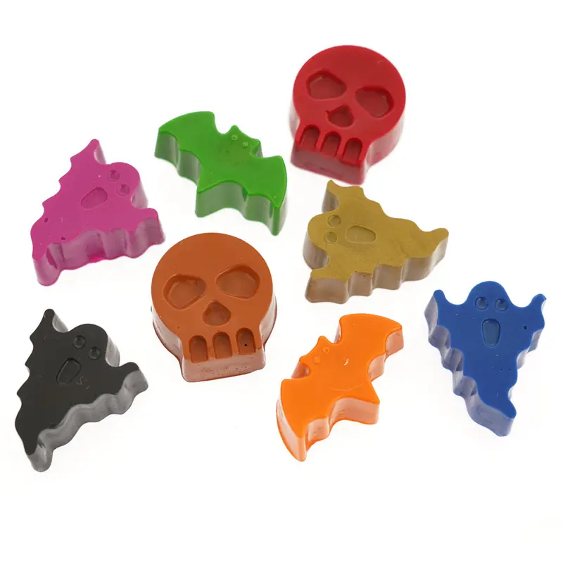 Bee Crayative Natural Beeswax Halloween Crayons - 8 Pack 1