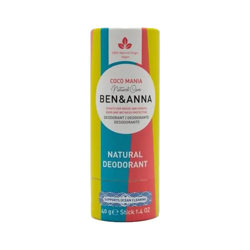Ben & Anna Deodorant Paper Stick Coco Mania - 40G 1