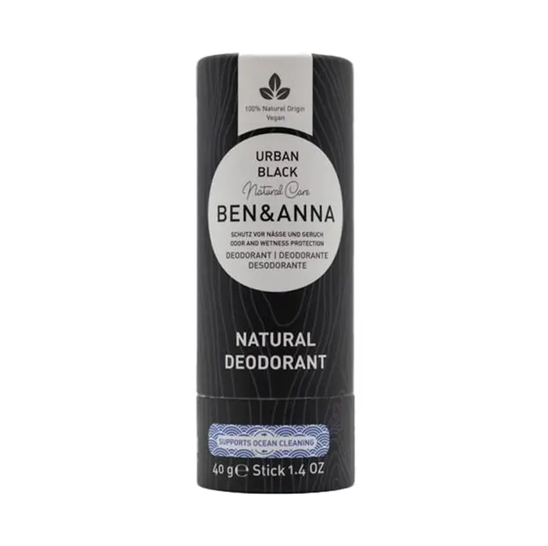 Ben & Anna Deodorant Paper Stick Urban Black - 40G 1