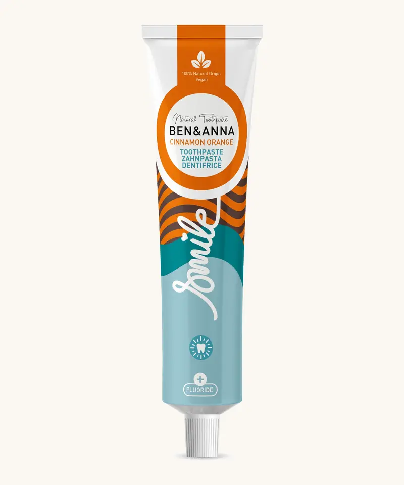 Ben & Anna Fluoride Toothpaste - Cinnamon Orange 1