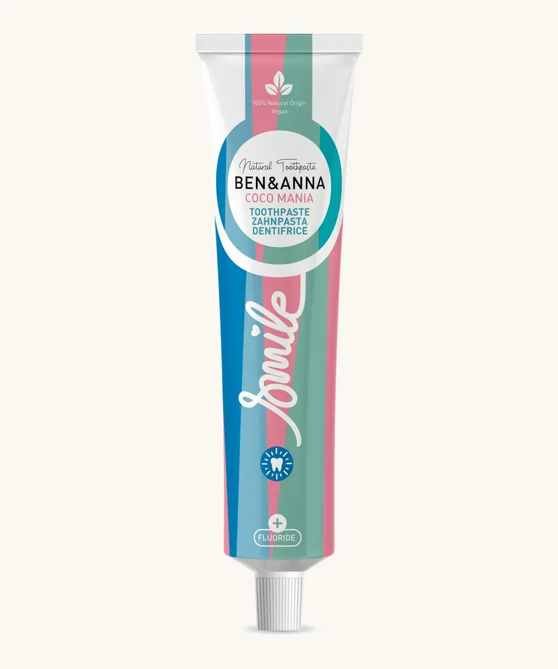 Ben & Anna Fluoride Toothpaste - Coco Mania 1