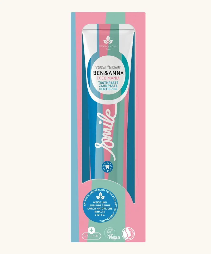 Ben & Anna Fluoride Toothpaste - Coco Mania 2