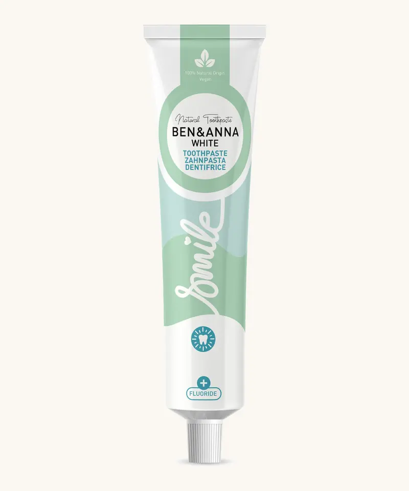 Ben & Anna Fluoride Toothpaste - White 1
