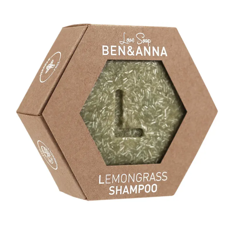 Ben & Anna Lemongrass Love Shampoo Bar 60G 1