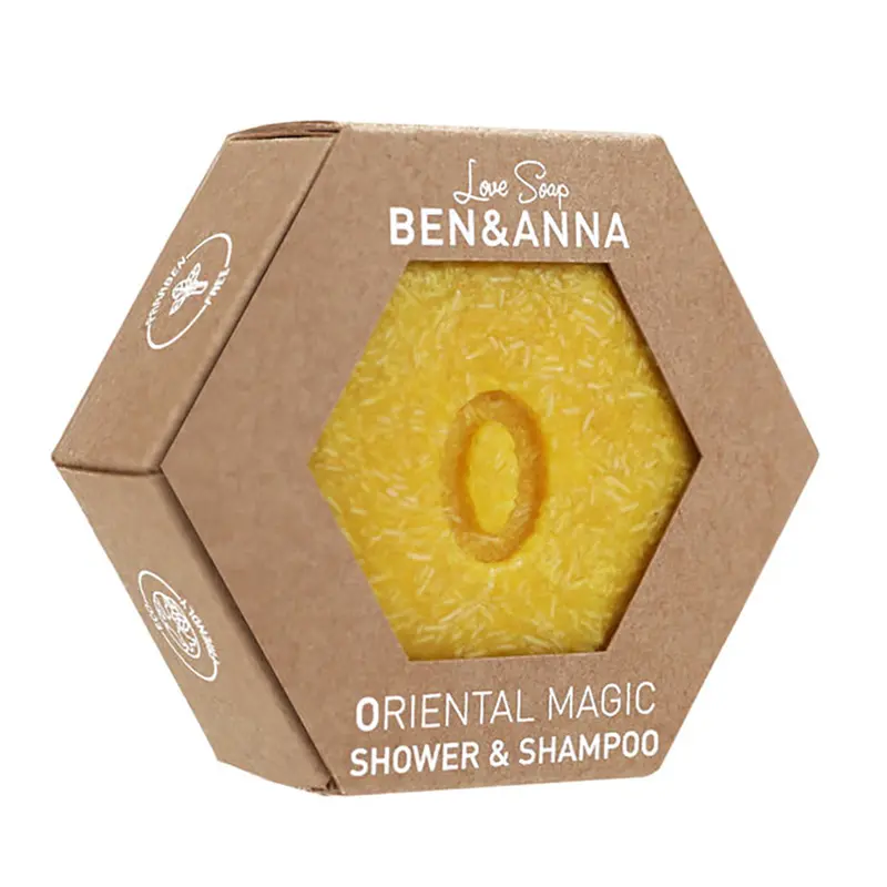 Ben & Anna Oriental Magic Love Shower & Shampoo Bar 60G 1