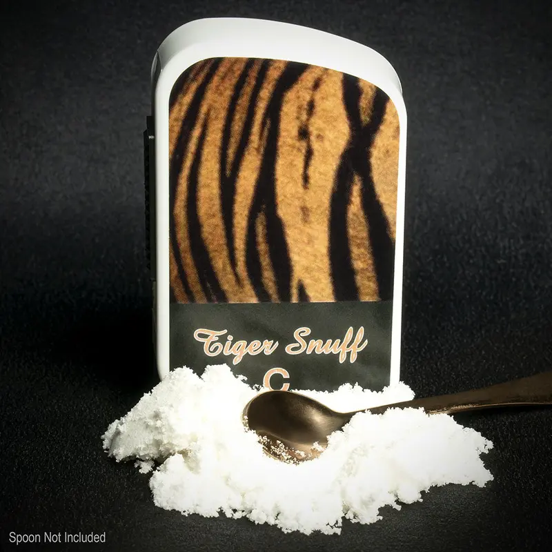 Bernard Tiger C German Snuff - 10G Dispenser (Sweet Cherry)  - Nicotine Free 1