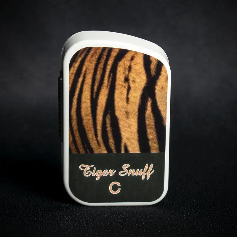 Bernard Tiger C German Snuff - 10G Dispenser (Sweet Cherry) - Nicotine Free 2