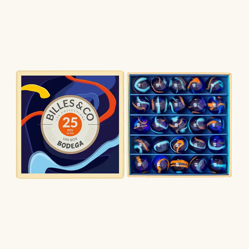 Billes & Co Bodega Marbles Uni Box - 25 Pack 1