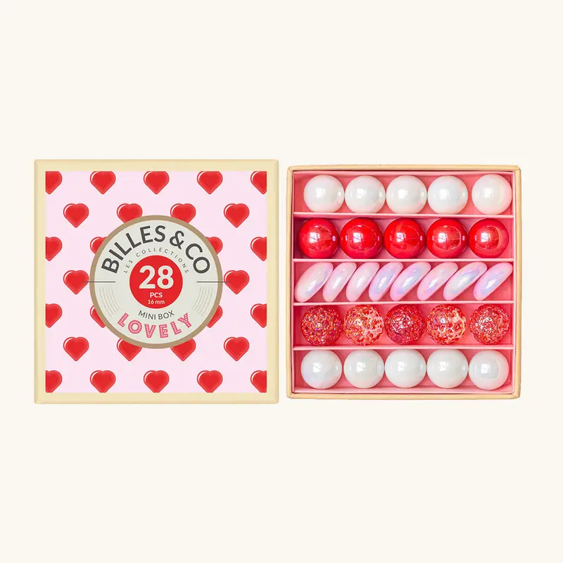 Billes & Co Lovely Marbles Mini Box - 28 Pack 1