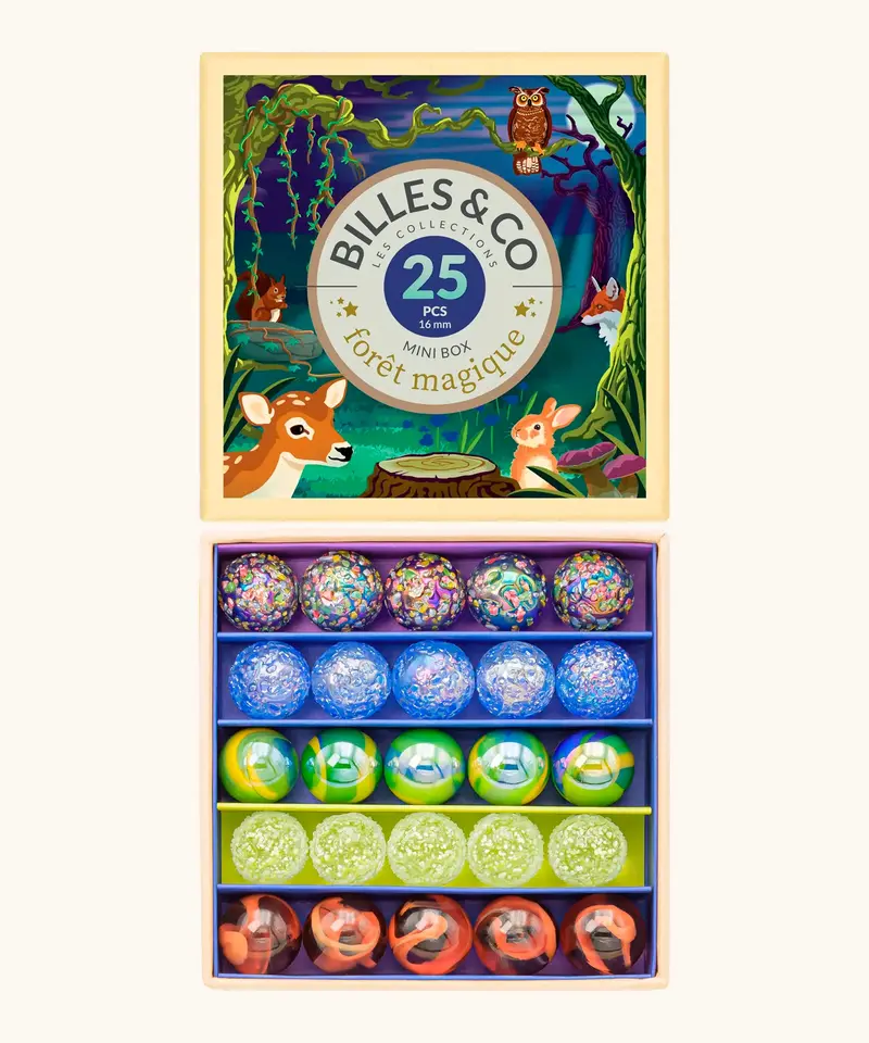 Billes & Co Magic Forest Marbles Mini Box - 25 Pack 1