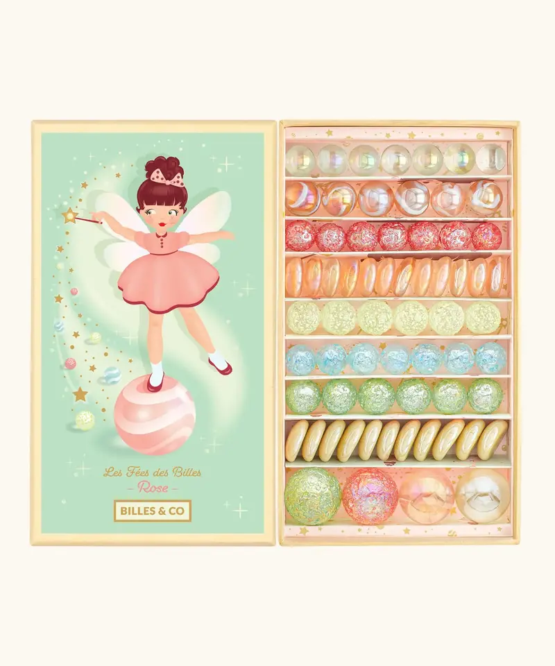 Billes & Co Pink Fairy Marbles Box - 71 Pack 1