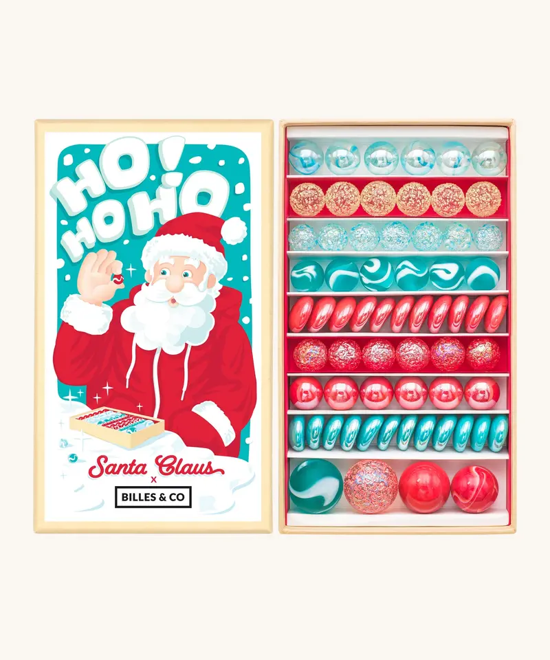 Billes & Co Santa Marbles Box - 53 Pack 2