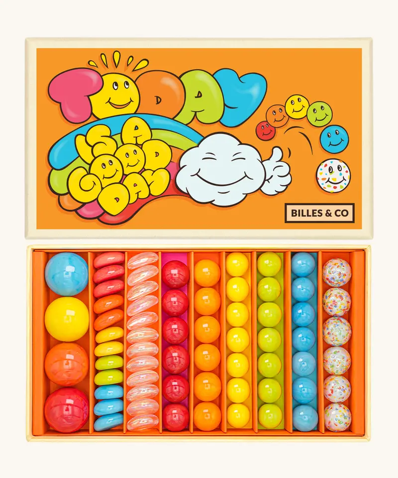 Billes & Co Today Is A Good Day Marble Box - 67 Pack 4