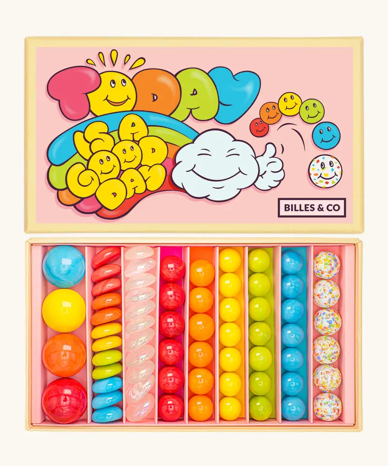 Billes & Co Today Is A Good Day Marble Box - 67 Pack 5