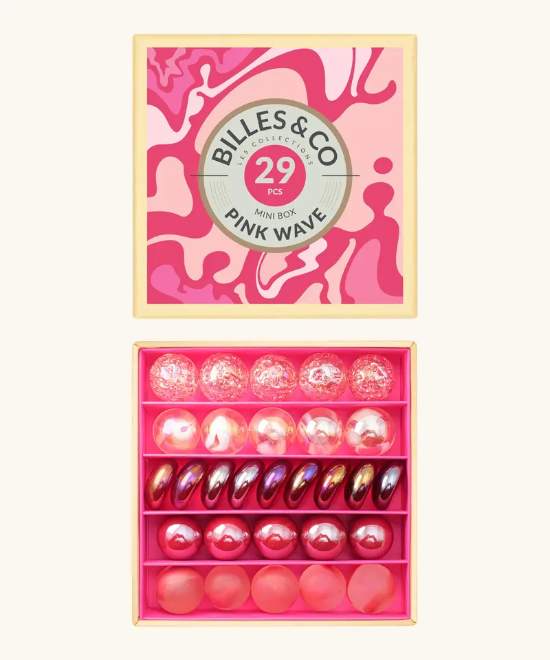Billes & Co Wave Marbles Mini Box - 29 Pack 3