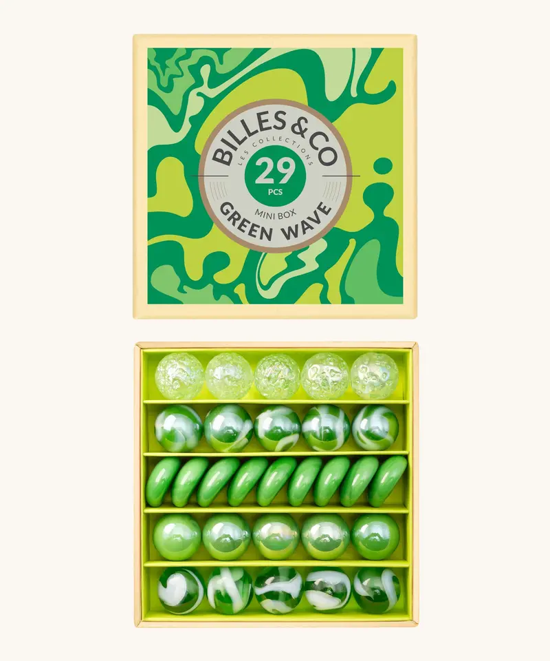 Billes & Co Wave Marbles Mini Box - 29 Pack 4
