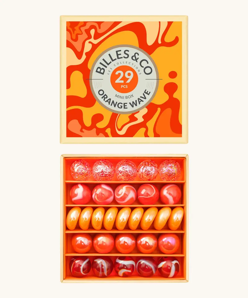 Billes & Co Wave Marbles Mini Box - 29 Pack 4