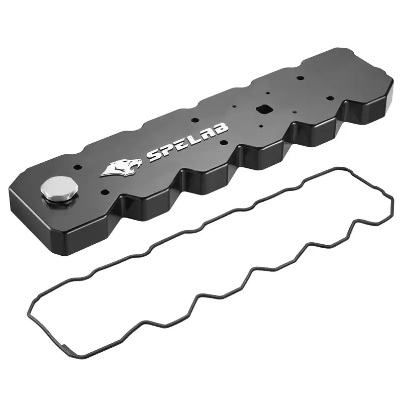 Billet Aluminum Valve Cover For 2003-2005 Dodge Ram 2500/3500 5.9L Diesel | Spelab 1