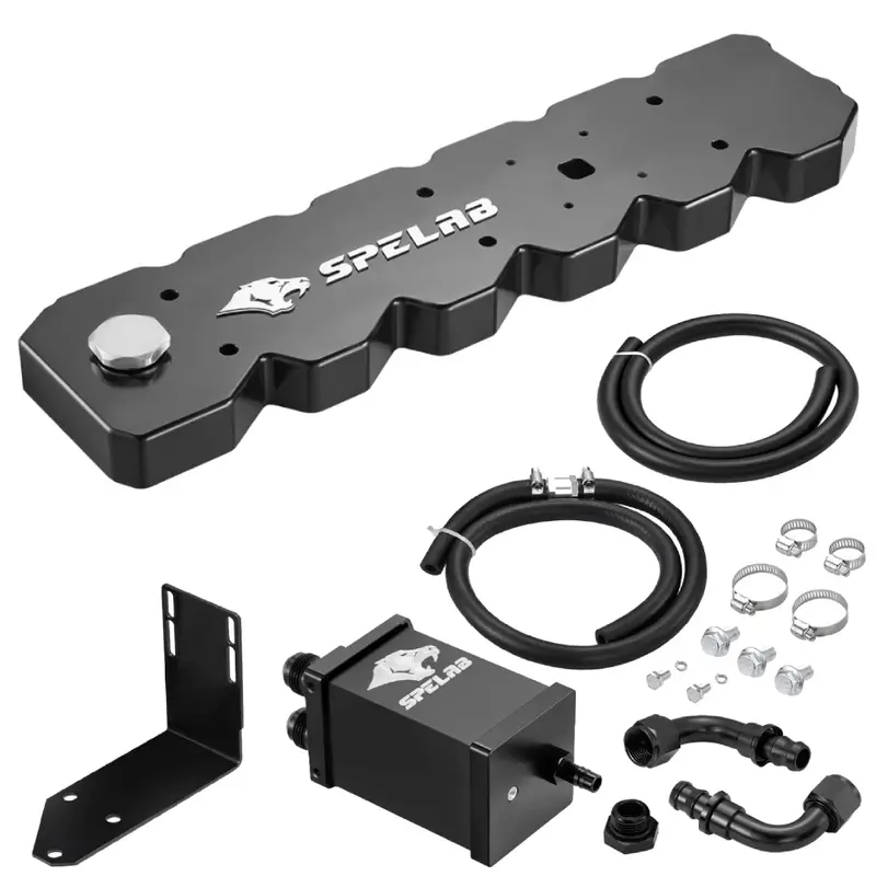 Billet Aluminum Valve Cover For 2003-2005 Dodge Ram 2500/3500 5.9L Diesel | Spelab 2