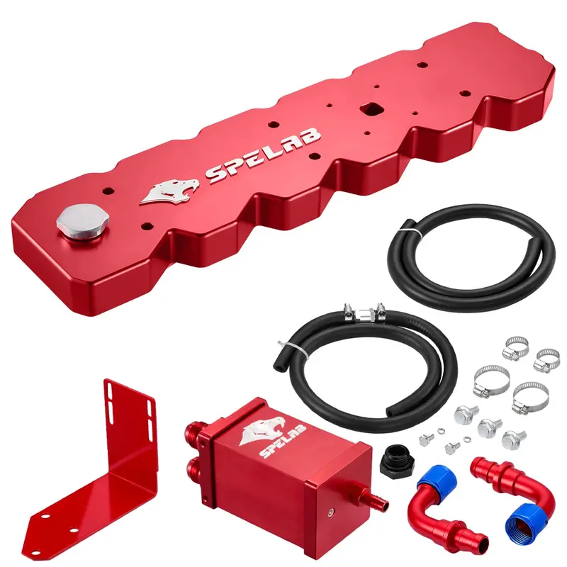 Billet Aluminum Valve Cover For 2003-2005 Dodge Ram 2500/3500 5.9L Diesel | Spelab 6