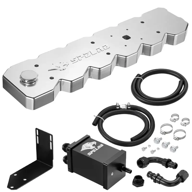 Billet Aluminum Valve Cover For 2003-2005 Dodge Ram 2500/3500 5.9L Diesel | Spelab 8