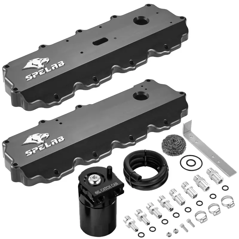Billet Aluminum Valve Cover For 2004.5-2007 Ford F250 F350 F450 F550 6.0L Powerstroke | Spelab 2
