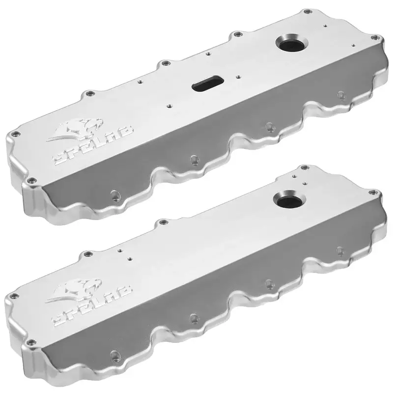 Billet Aluminum Valve Cover For 2004.5-2007 Ford F250 F350 F450 F550 6.0L Powerstroke | Spelab 5