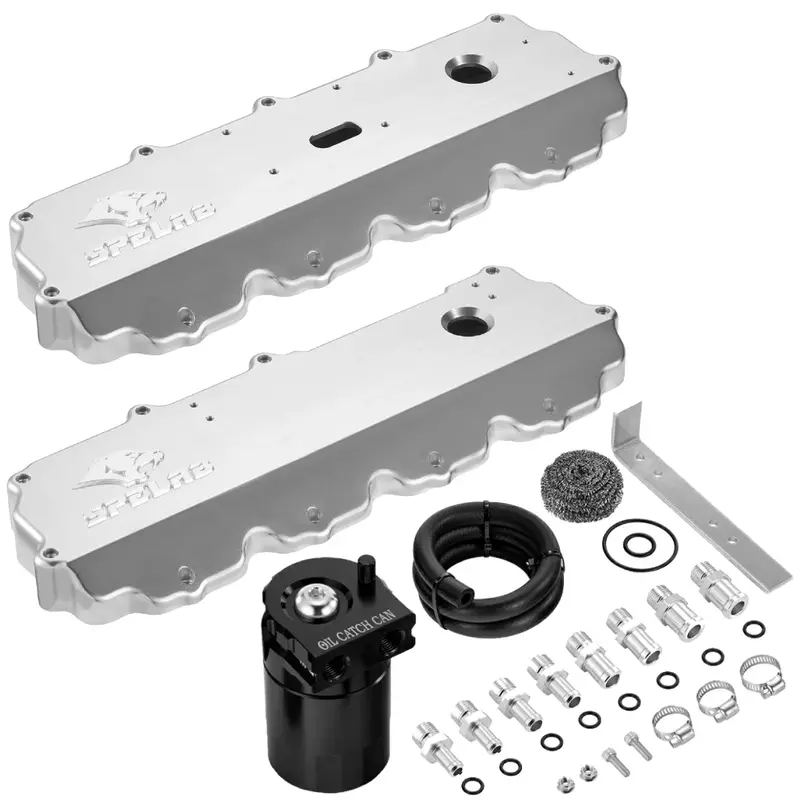 Billet Aluminum Valve Cover For 2004.5-2007 Ford F250 F350 F450 F550 6.0L Powerstroke | Spelab 6