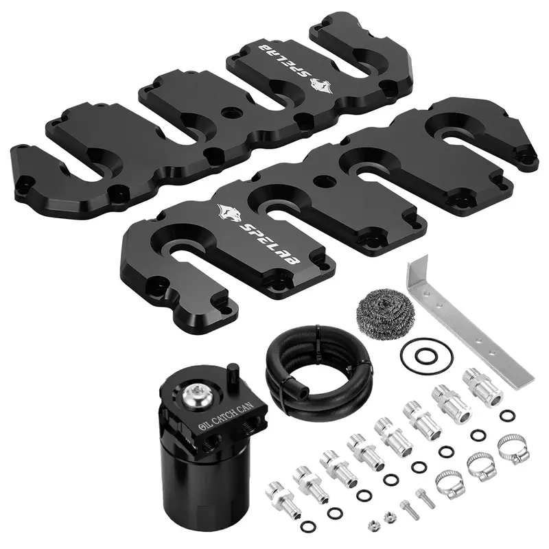 Billet Aluminum Valve Cover For 2004.5-2010 Gm Lly Lbz Lmm Chevrolet/Gmc 2500Hd 3500Hd 6.6L Duramax | Spelab 2