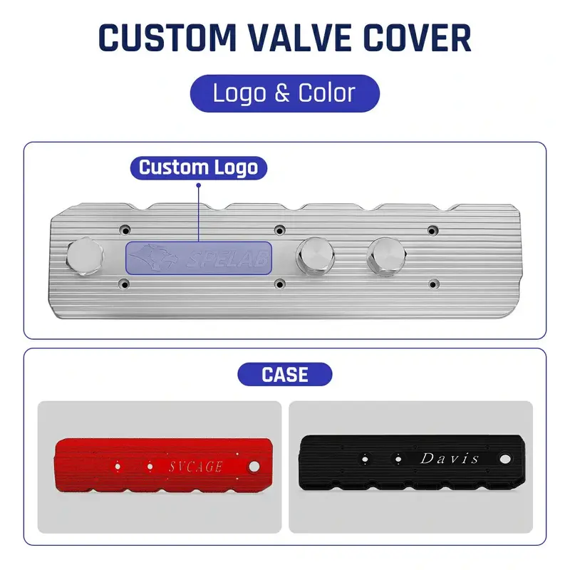 Billet/Cast Aluminum Valve Cover For 2006-2024 Dodge Ram 2500/3500 5.9L/6.7L Diesel | Spelab 7
