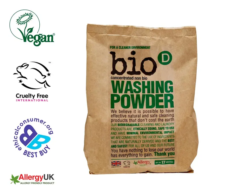 Bio-D Concentrated Washing Powder 1Kg 1