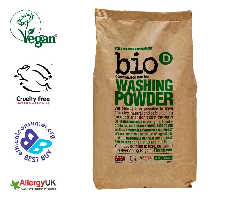 Bio-D Concentrated Washing Powder 2Kg 1