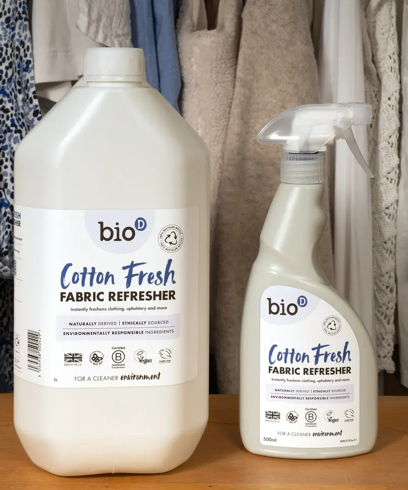 Bio-D Fabric Refresh Spray - Cotton Fresh 5L 2
