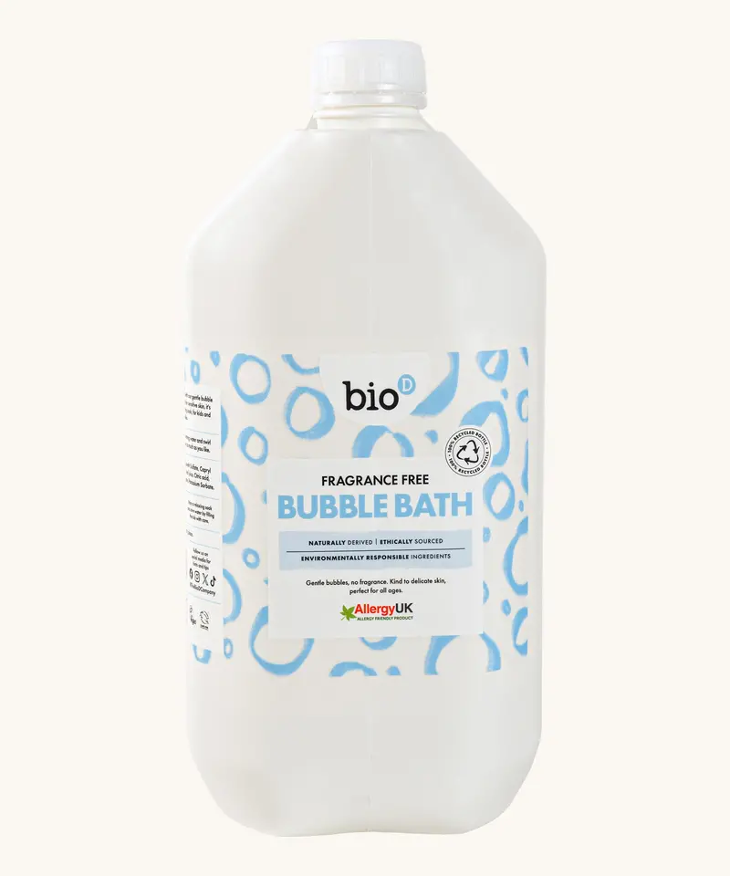 Bio-D Fragrance-Free Bubble Bath - 5L Refill 1
