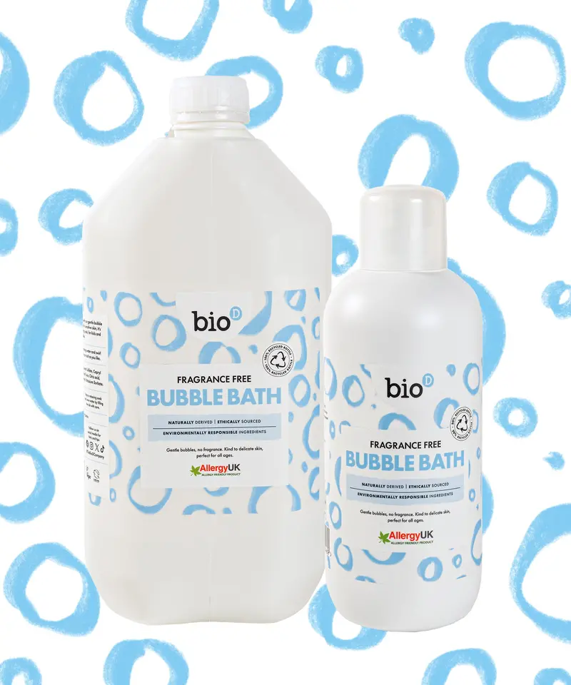 Bio-D Fragrance-Free Bubble Bath - 5L Refill 2