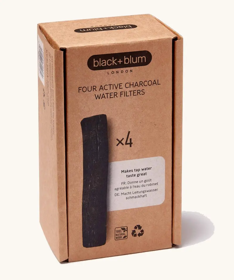 Black+Blum Active Charcoal Water Filter - Pack Of 4 1