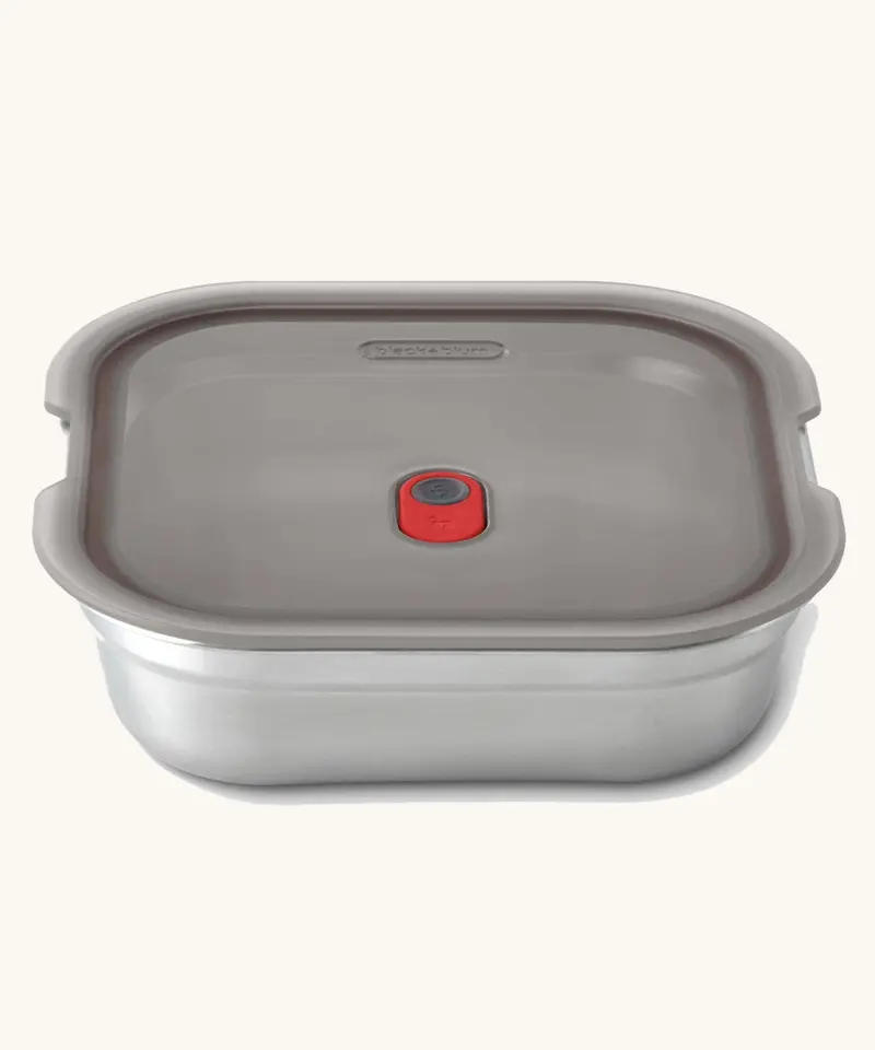 Black+Blum Large Stainless Steel Square Lunchbox 1