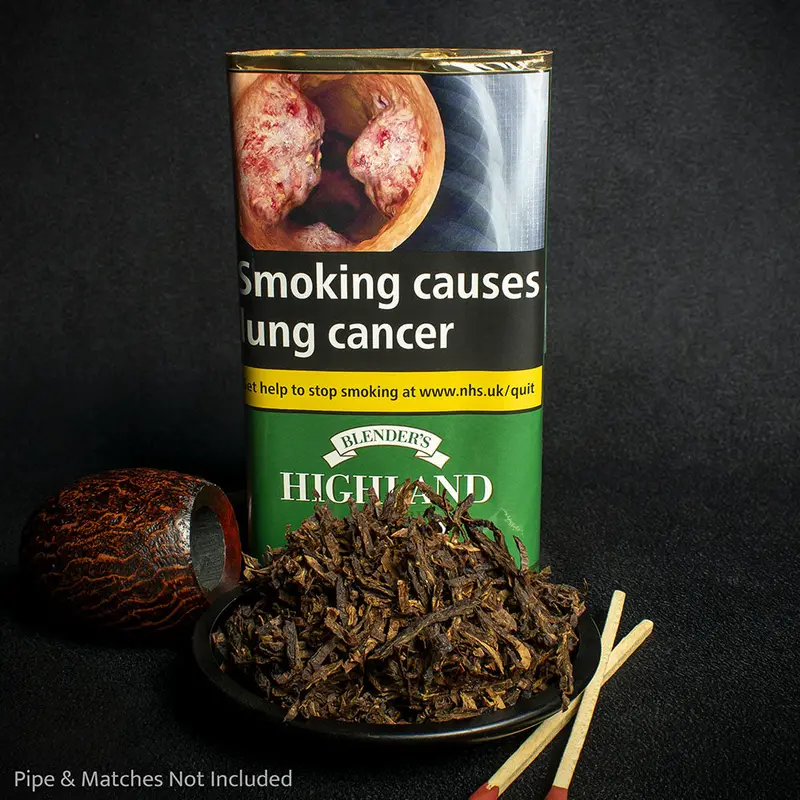Blender's Highland Mixture Ready Rubbed Pipe Tobacco (Whisky) - 40G Packet 1