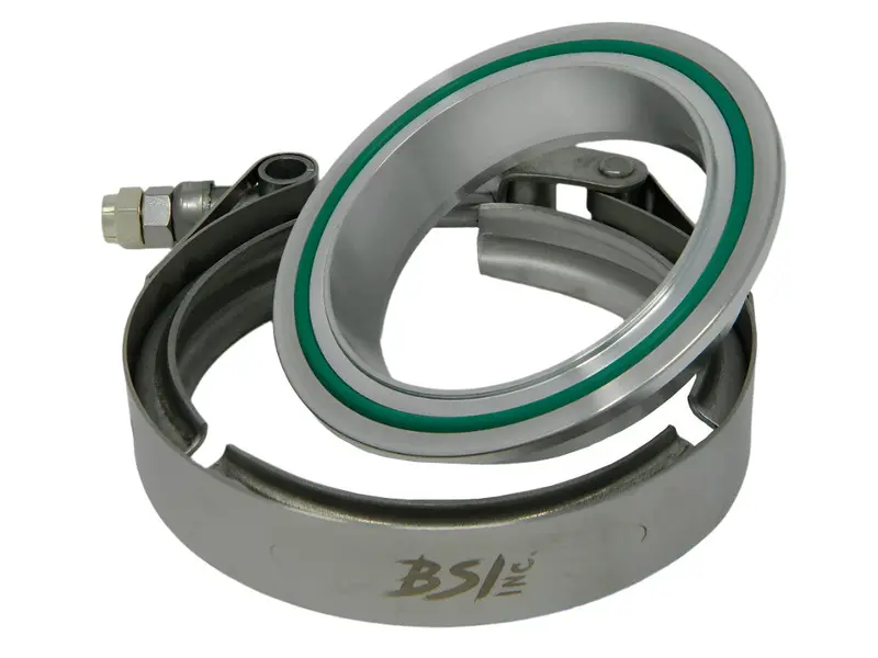 Borg S400, Pte Promod, Garret G Series 42,45,47,50,55,57 Compressor Outlet Discharge Flange W/Clamp 1
