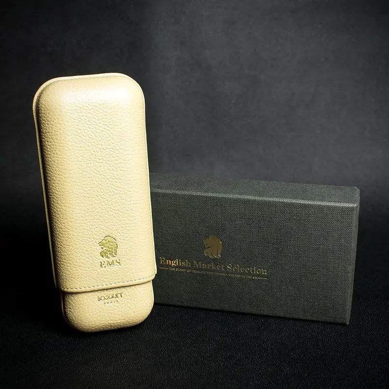 Bosquet Ems Leather Cigar Case (Limited Edition) Piedra 1