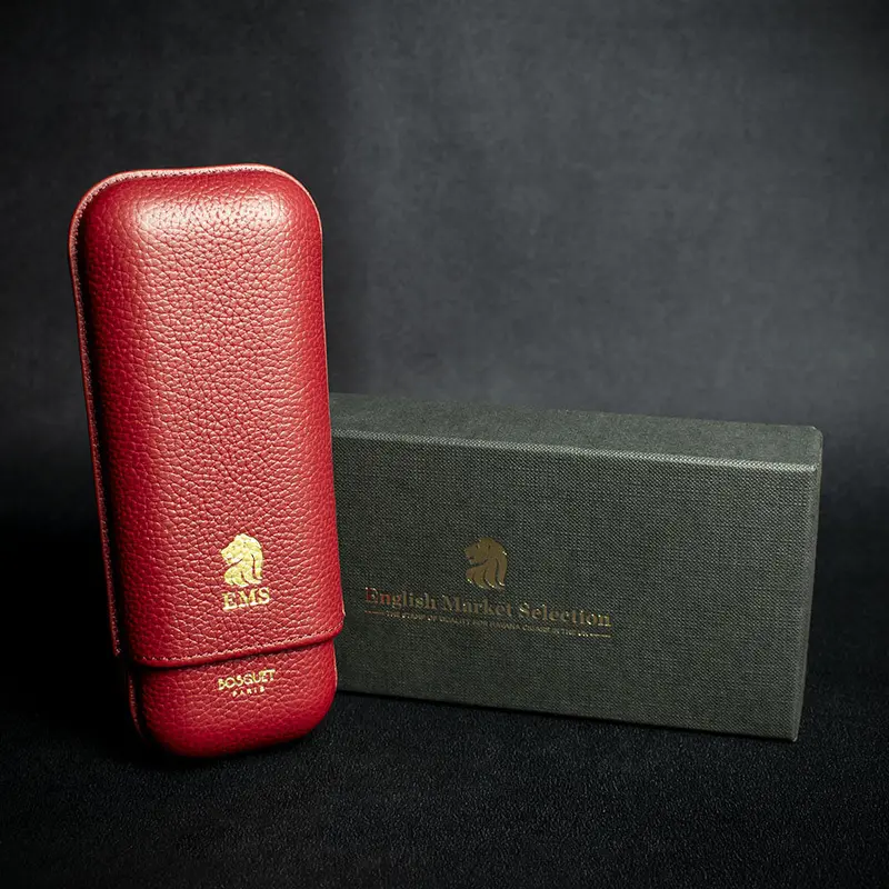 Bosquet Ems Leather Cigar Case (Limited Edition) Pomodoro 1