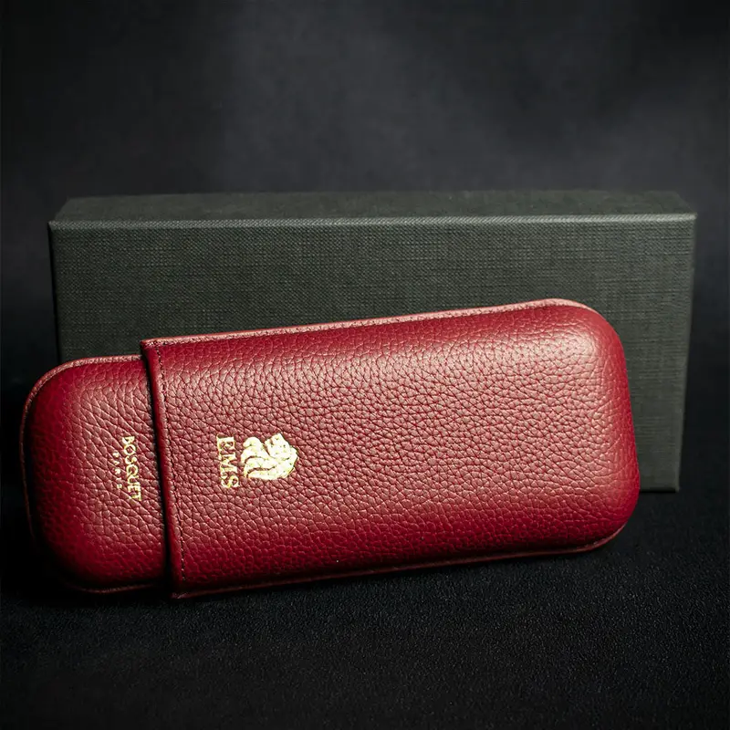 Bosquet Ems Leather Cigar Case (Limited Edition) Pomodoro 2
