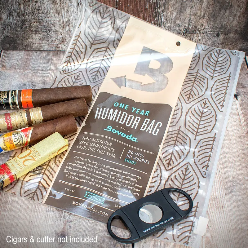 Boveda One Year Humidor Bag For Cigars - Medium 1