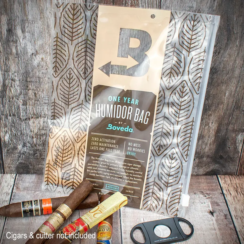 Boveda One Year Humidor Bag For Cigars - Medium 2