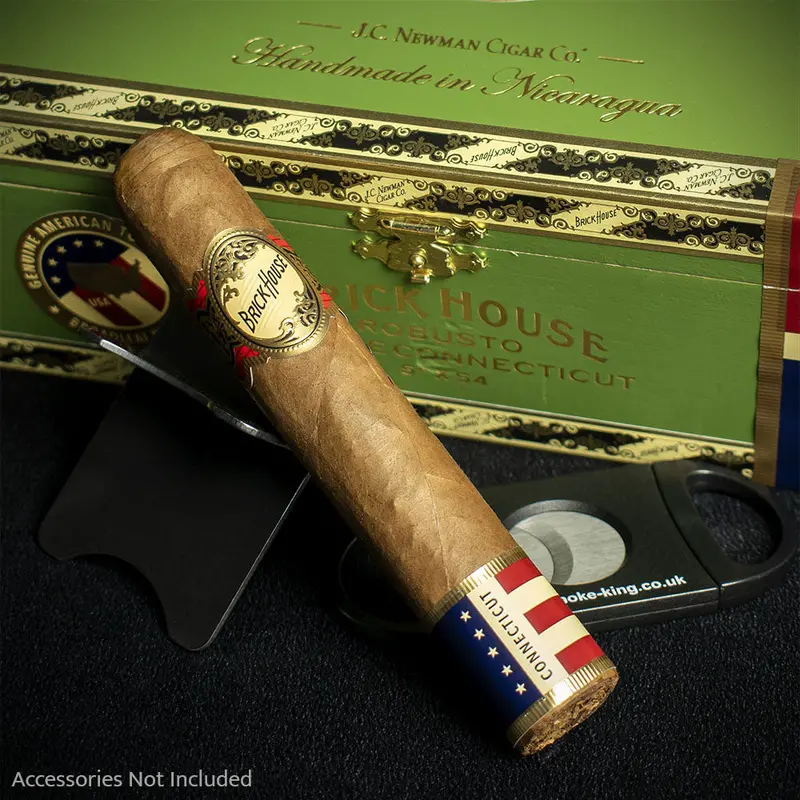Brick House Double Connecticut Nicaragua Robusto Cigar - Single 2