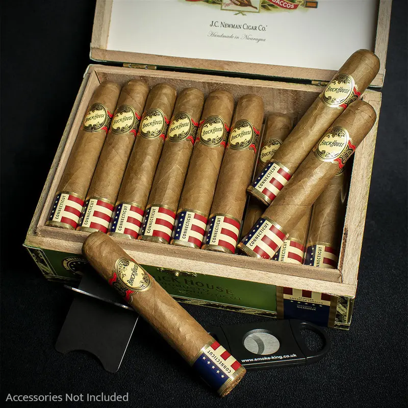 Brick House Double Connecticut Nicaragua Robusto Cigars - Box Of 25 1