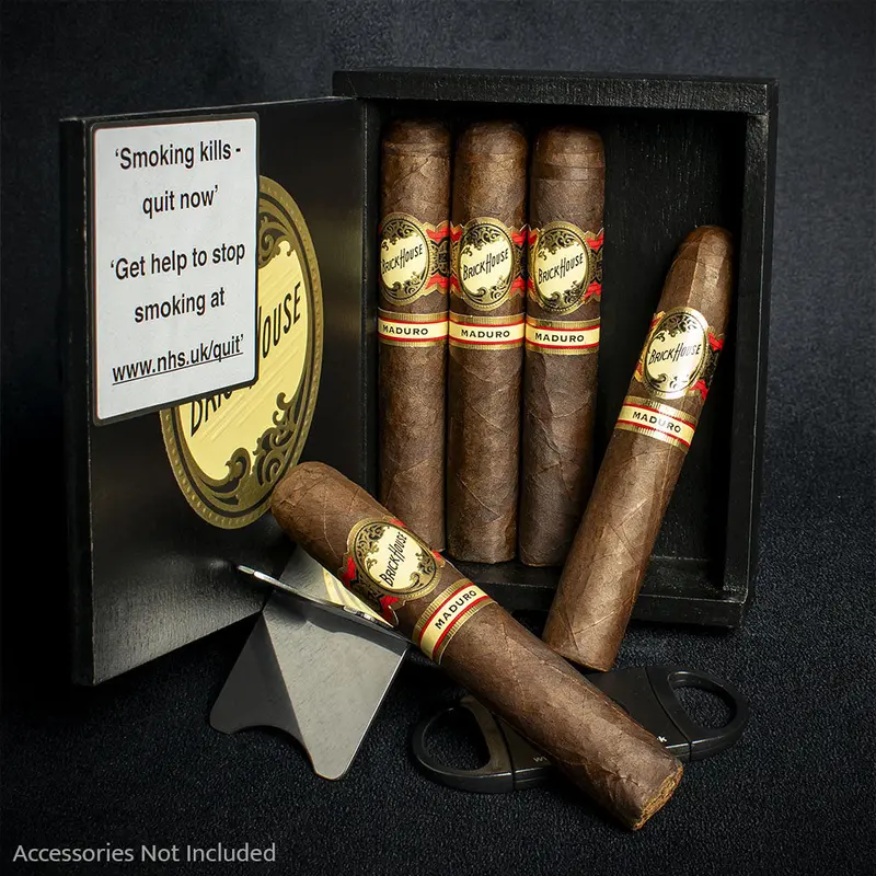 Brick House Maduro Nicaragua Robusto Cigars - Box Of 5 1